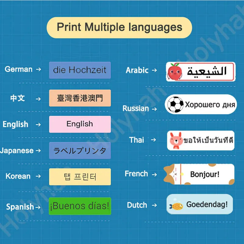 Portable Label Printer